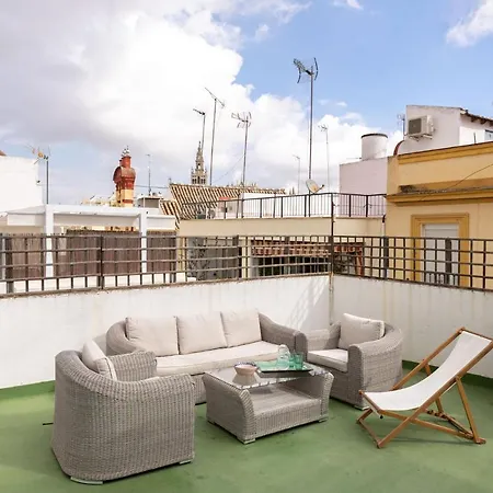 Lägenhet Champion Duplex Terrace And Garage Old Town 6 Pax Sevilla